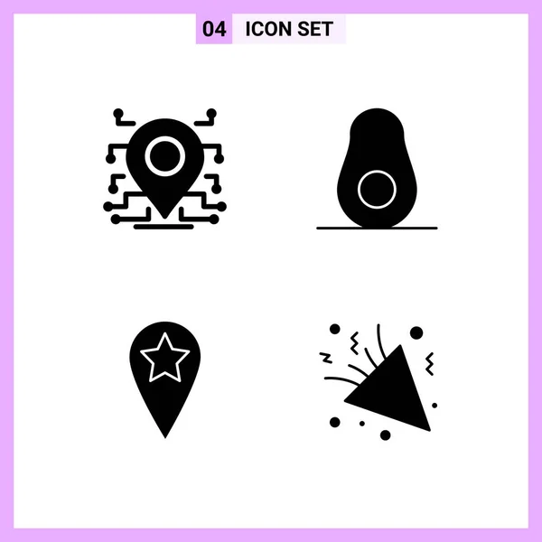 Set de 25 iconos de negocio universales Vector — Vector de stock