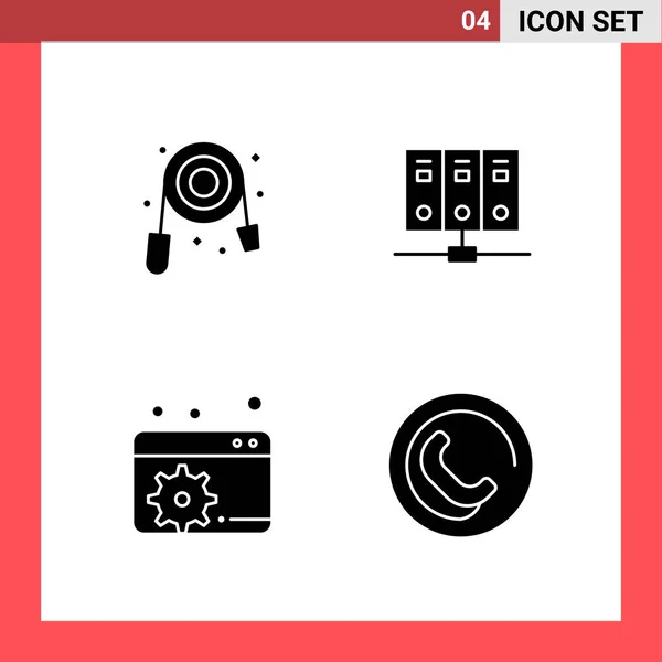 Set de 25 iconos de negocio universales Vector — Vector de stock