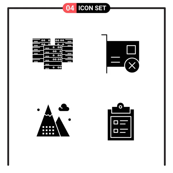 Set Universal Creative Icons Simply Vector Illustrations Web Mobile Apps — Stock Vector