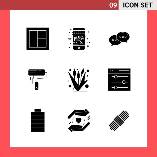 Set of 25 Universal Business Icons Vector — Stockový vektor