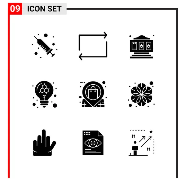 Set Universeller Kreativer Symbole Einfach Vektorillustrationen Für Web Und Mobile — Stockvektor