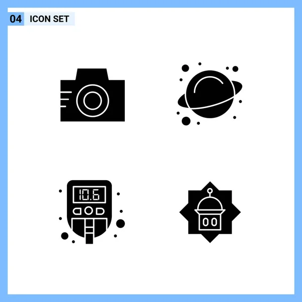 Conjunto Iconos Creativos Universales Simplemente Vector Ilustraciones Para Aplicaciones Web — Vector de stock