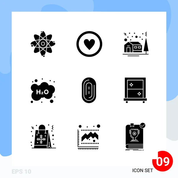 Conjunto Iconos Creativos Universales Simplemente Vector Ilustraciones Para Aplicaciones Web — Vector de stock