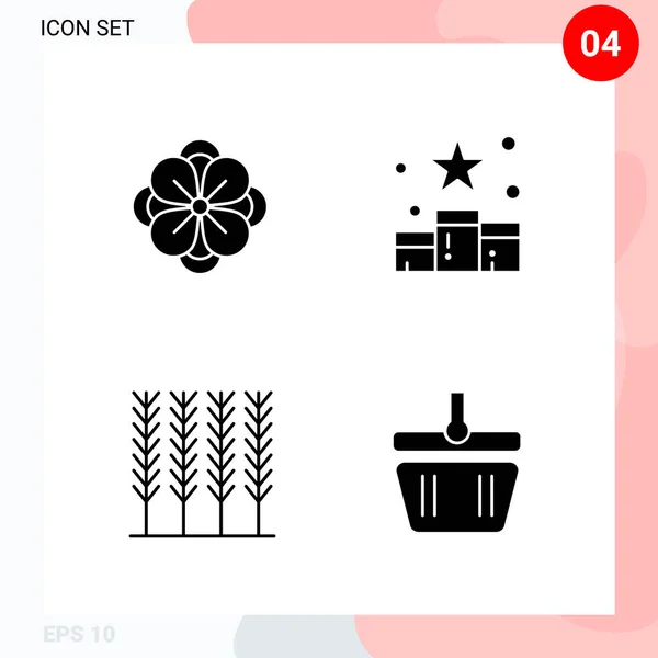 Set Universal Creative Icons Simply Vector Illustrations Web Mobile Apps — Stock Vector