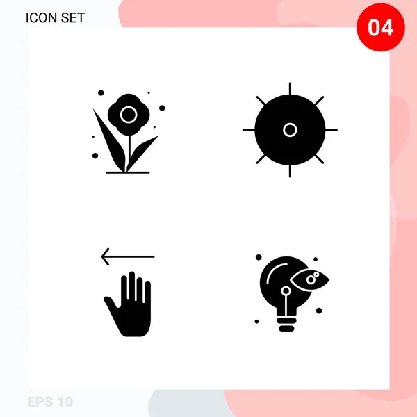 Set Universal Creative Icons Simply Vector Illustrations Web Mobile Apps — Stock Vector