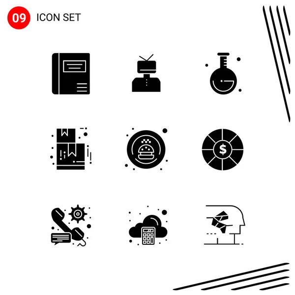 Conjunto Iconos Creativos Universales Simplemente Vector Ilustraciones Para Aplicaciones Web — Vector de stock