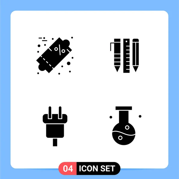 Conjunto Iconos Creativos Universales Simplemente Vector Ilustraciones Para Aplicaciones Web — Vector de stock