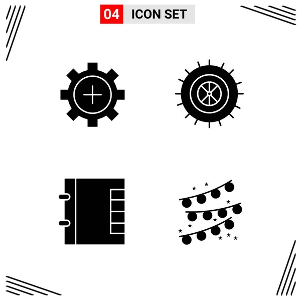 Set of 25 Universal Business Icons Vector — Stockový vektor