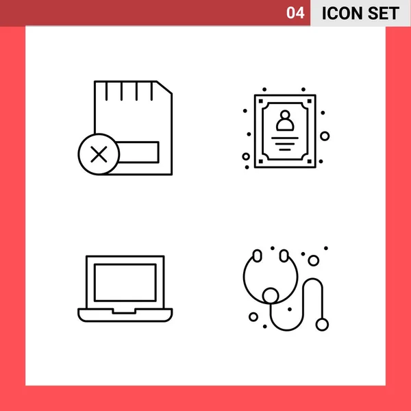 Conjunto de 16 iconos universales Vector de negocios — Vector de stock