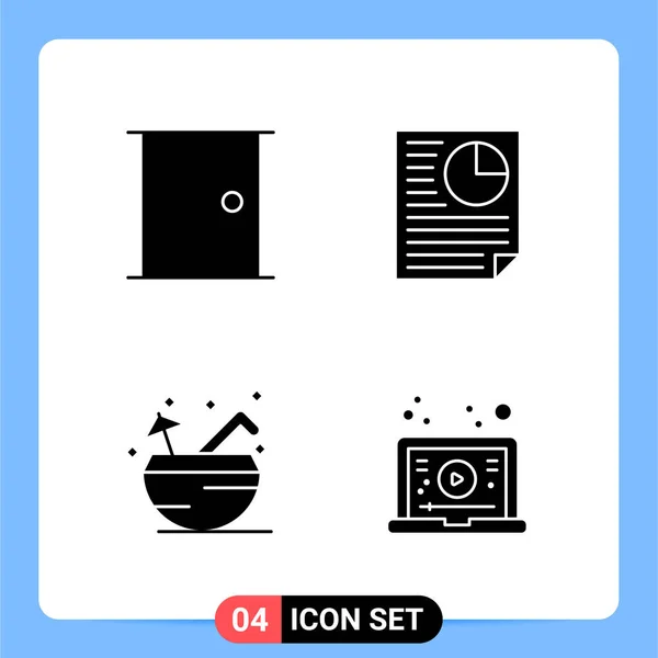 Set Universal Creative Icons Simply Vector Illustrations Web Mobile Apps — Stock Vector