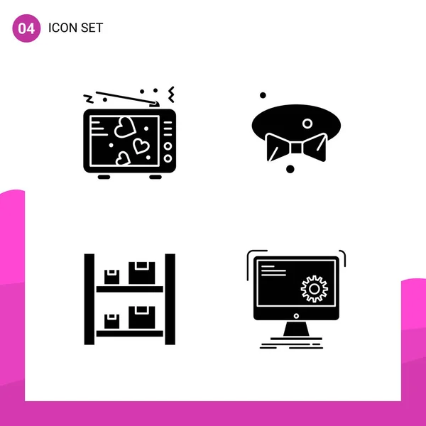 Set de 25 iconos de negocio universales Vector — Vector de stock