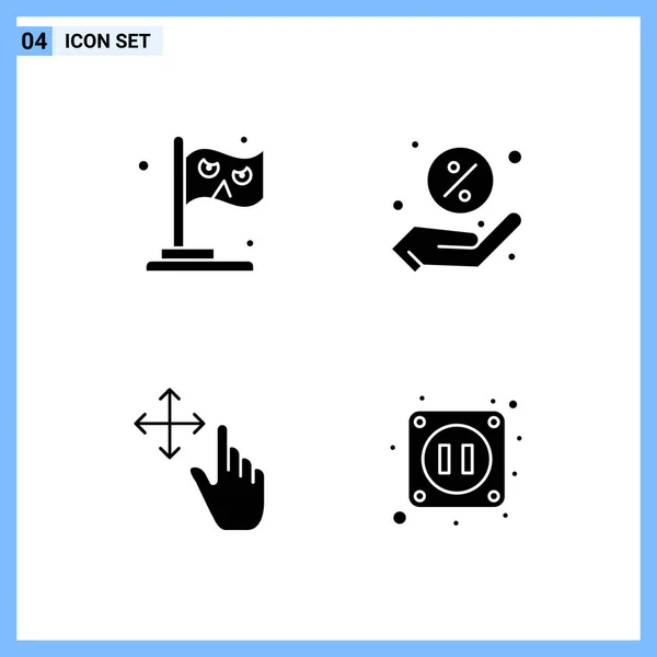 Set Universal Creative Icons Simply Vector Illustrations Web Mobile Apps — Stock Vector