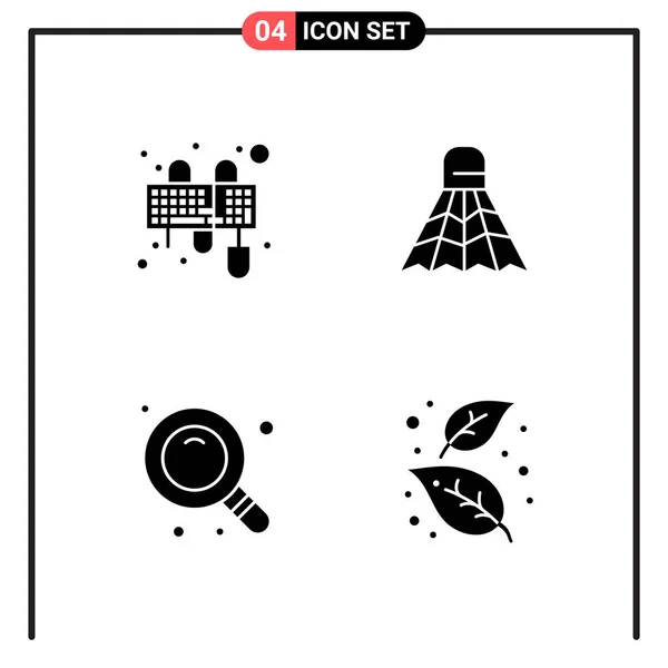 Conjunto Iconos Creativos Universales Simplemente Vector Ilustraciones Para Aplicaciones Web — Vector de stock