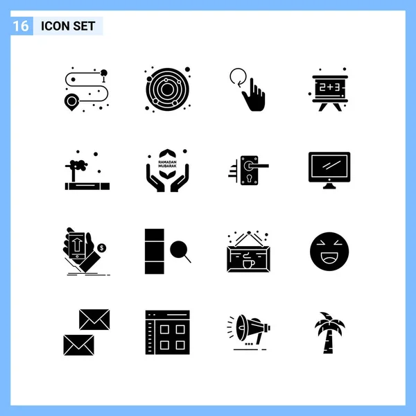 Conjunto Iconos Creativos Universales Simplemente Vector Ilustraciones Para Aplicaciones Web — Vector de stock