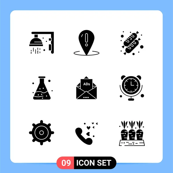 Conjunto Iconos Creativos Universales Simplemente Vector Ilustraciones Para Aplicaciones Web — Vector de stock