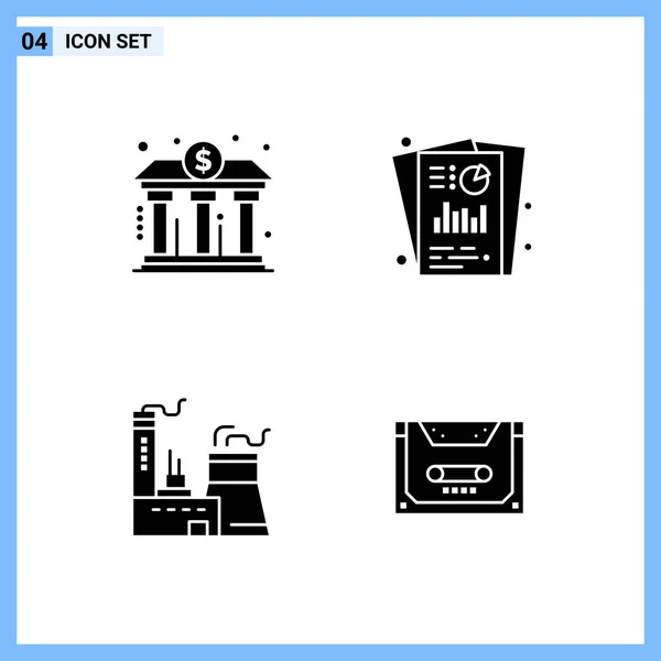 Conjunto Iconos Creativos Universales Simplemente Vector Ilustraciones Para Aplicaciones Web — Vector de stock