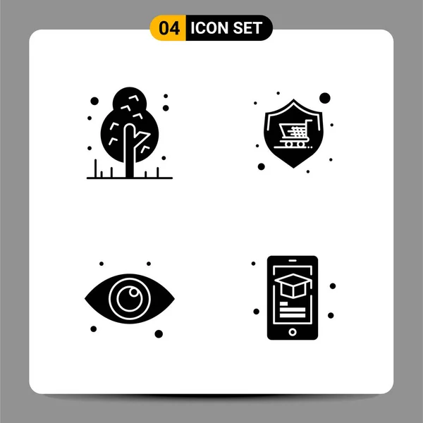 Conjunto Iconos Creativos Universales Simplemente Vector Ilustraciones Para Aplicaciones Web — Archivo Imágenes Vectoriales