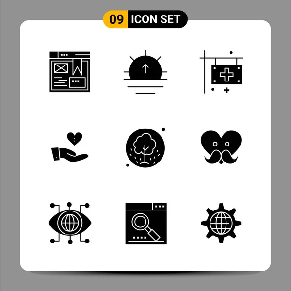 Conjunto Iconos Creativos Universales Simplemente Vector Ilustraciones Para Aplicaciones Web — Vector de stock