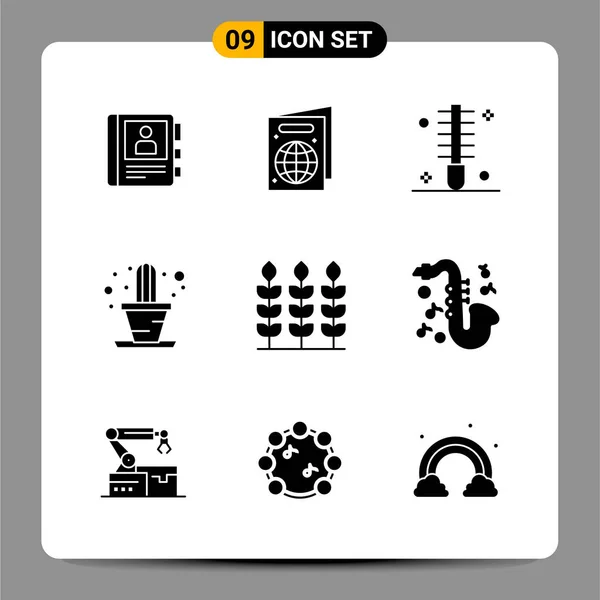 Conjunto Iconos Creativos Universales Simplemente Vector Ilustraciones Para Aplicaciones Web — Archivo Imágenes Vectoriales