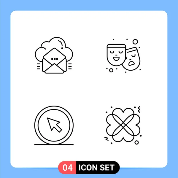 Conjunto de 16 iconos universales Vector de negocios — Archivo Imágenes Vectoriales