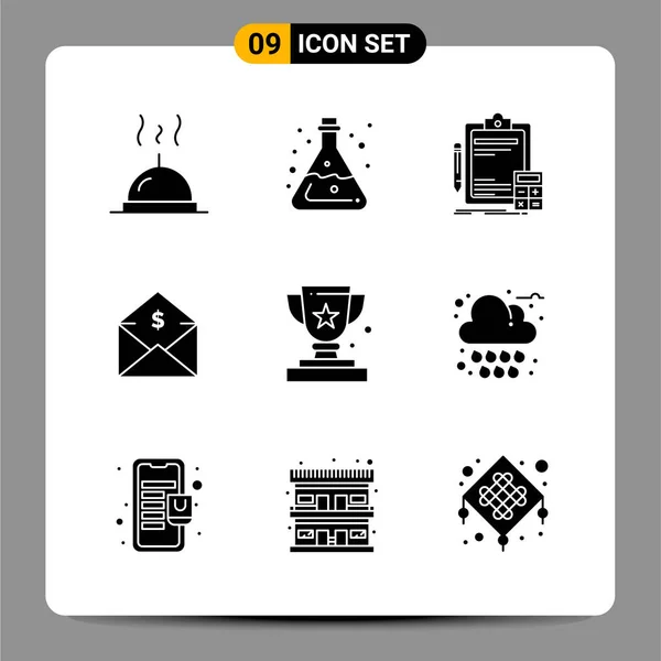 Set Universal Creative Icons Simply Vector Illustrations Web Mobile Apps — Stock Vector