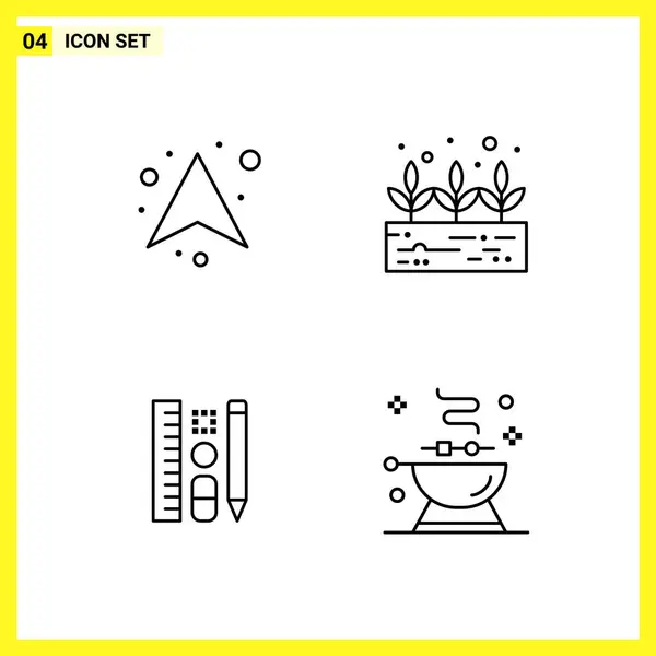 Set dari 25 Universal Business Icons Vector - Stok Vektor