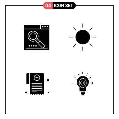 Evrensel yaratıcı simgeler kümesi, web ve mobil uygulamalar ve projeler için basit vektör illüstrasyonları 