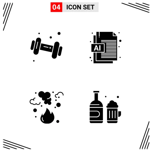 Set of 25 Universal Business Icons Vector — Stock Vector