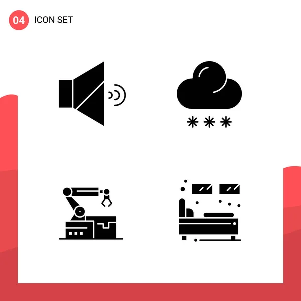 Set de 25 iconos de negocio universales Vector — Vector de stock