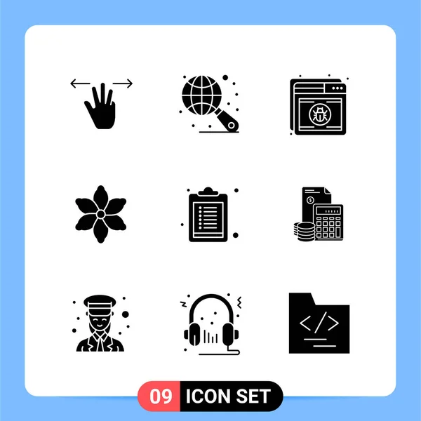 Conjunto Iconos Creativos Universales Simplemente Vector Ilustraciones Para Aplicaciones Web — Vector de stock