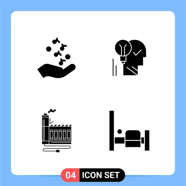 Conjunto Iconos Creativos Universales Simplemente Vector Ilustraciones Para Aplicaciones Web — Archivo Imágenes Vectoriales