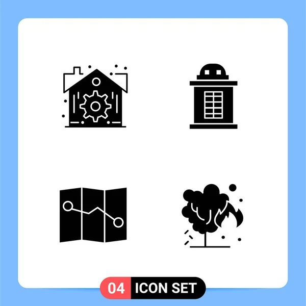 Set de 25 iconos de negocio universales Vector — Vector de stock