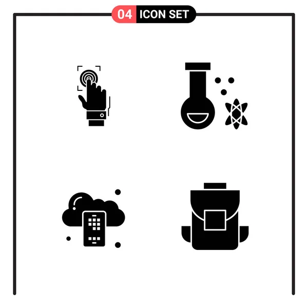 Set Universal Creative Icons Simply Vector Illustrations Web Mobile Apps — Stock Vector