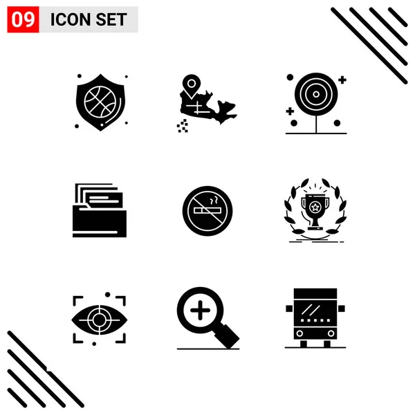 Conjunto Iconos Creativos Universales Simplemente Vector Ilustraciones Para Aplicaciones Web — Vector de stock