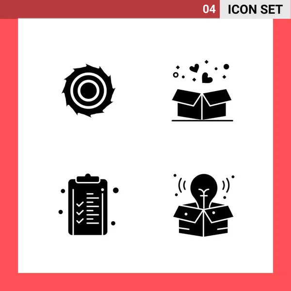 Conjunto de 16 iconos universales Vector de negocios — Archivo Imágenes Vectoriales