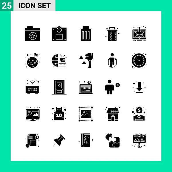 Set of 16 Universal Icons Business Vector — 스톡 벡터