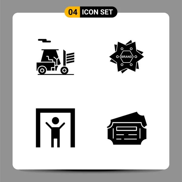 Conjunto Iconos Creativos Universales Simplemente Vector Ilustraciones Para Aplicaciones Web — Vector de stock