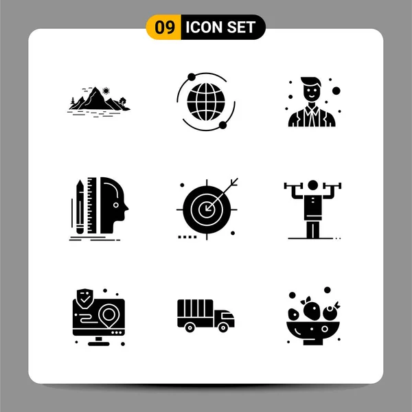 Vector Illustration Travel Finance Icons — Stock Vector