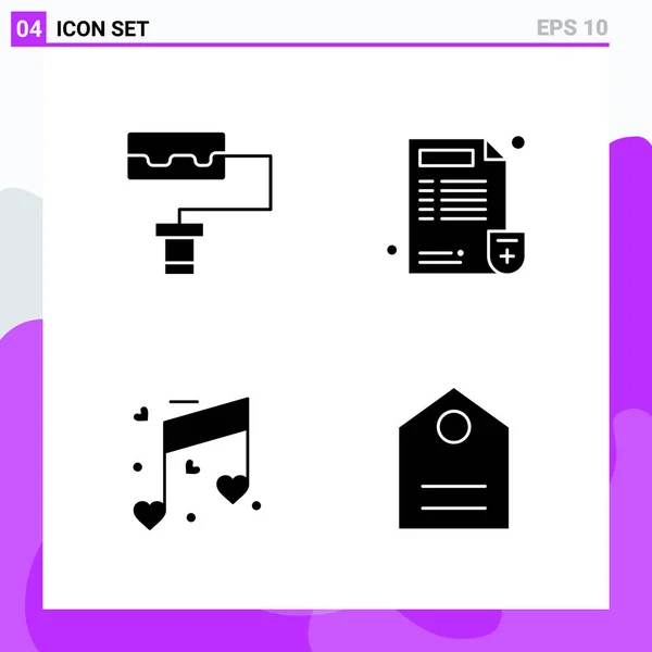 Set de 25 iconos de negocio universales Vector — Vector de stock