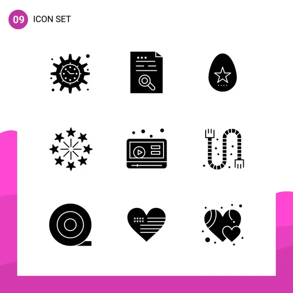 Set Universal Creative Icons Simply Vector Illustrations Web Mobile Apps — Stock Vector