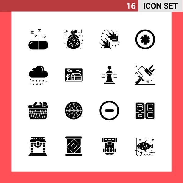 Conjunto Iconos Creativos Universales Simplemente Vector Ilustraciones Para Aplicaciones Web — Vector de stock