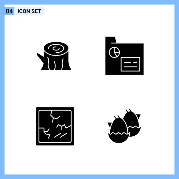 Conjunto Iconos Creativos Universales Simplemente Vector Ilustraciones Para Aplicaciones Web — Vector de stock