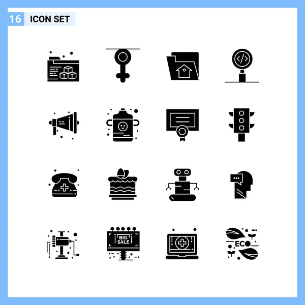 Conjunto Iconos Creativos Universales Simplemente Vector Ilustraciones Para Aplicaciones Web — Vector de stock