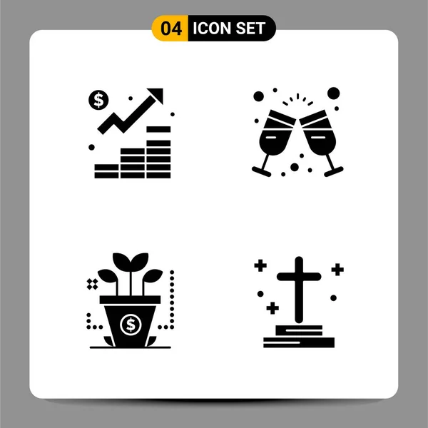 Set of 25 Universal Business Icons Vector — Stock Vector