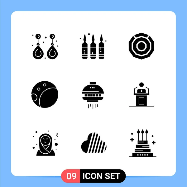 Conjunto Iconos Creativos Universales Simplemente Vector Ilustraciones Para Aplicaciones Web — Vector de stock