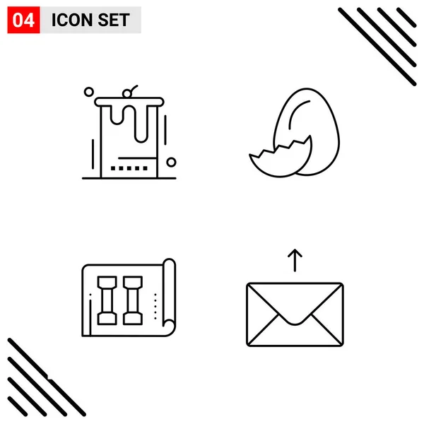 Set of 25 Universal Business Icons Vector — Stock Vector