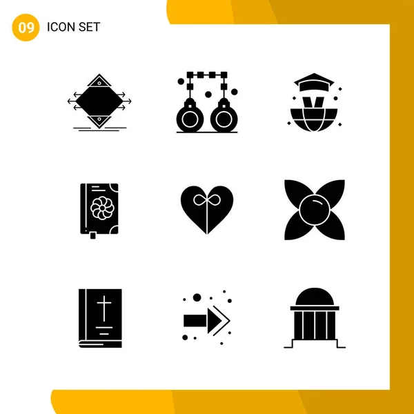 Conjunto Iconos Creativos Universales Simplemente Vector Ilustraciones Para Aplicaciones Web — Archivo Imágenes Vectoriales