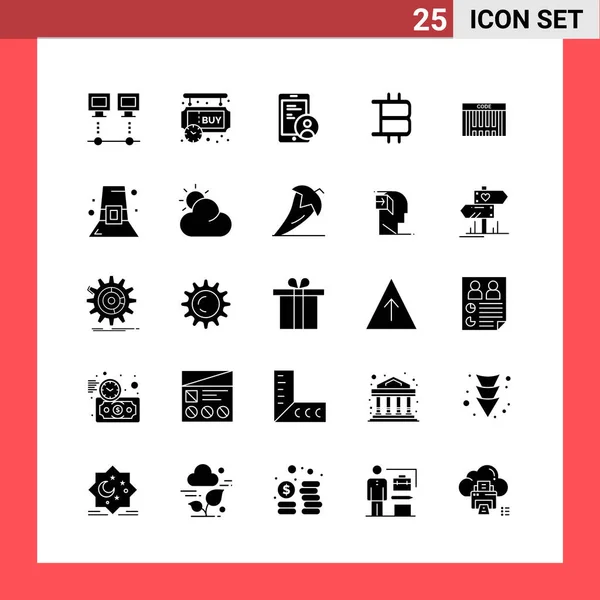 Conjunto Iconos Creativos Universales Simplemente Vector Ilustraciones Para Aplicaciones Web — Archivo Imágenes Vectoriales