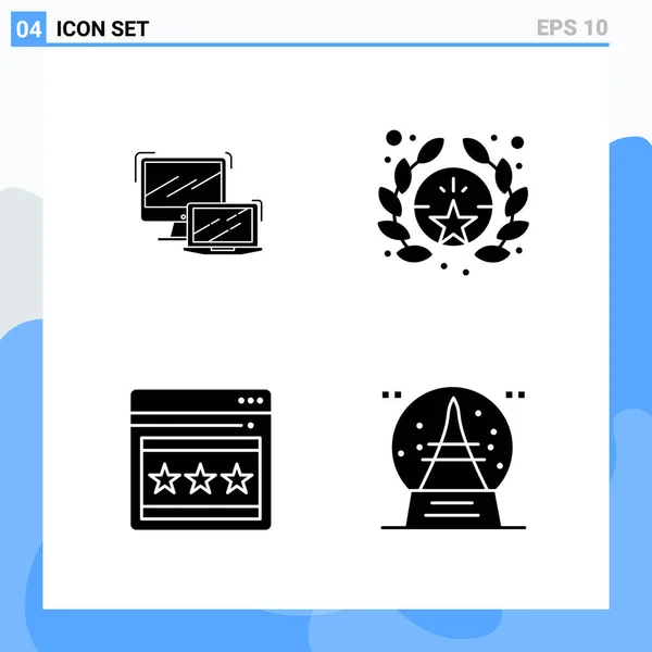 Set Universal Creative Icons Simply Vector Illustrations Web Mobile Apps — Stock Vector