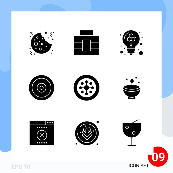 Set de 25 iconos de negocio universales Vector — Vector de stock